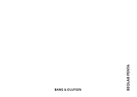 Bang & Olufsen - Beolab_Penta_1-Owners-Manual